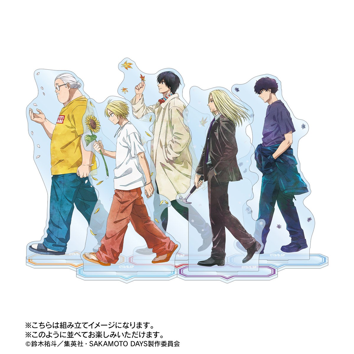 arma bianca Sakamoto Days [Especially Illustrated] Nagumo The progression of the seasons Ver. Big Acrylic Stand รูปภาพ 5