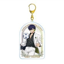 arma bianca Blue Lock [Especially Illustrated] Oliver Aiku Suits Model Ver. Vol.2 Big Acrylic Key Ring รูปภาพ 1