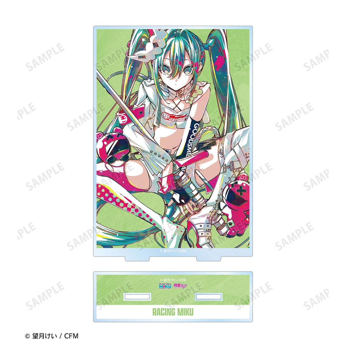 arma bianca 初音未来 GT Project Racing Miku 2025Ver. Ani-Art Vol.2 大亚克力立牌 Ver. C (动漫周边) 图片 3