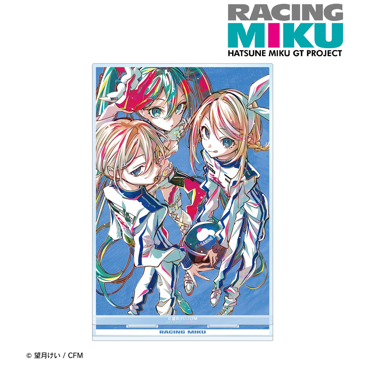 arma bianca Hatsune Miku GT Project Racing Miku 2025Ver. Ani-Art Vol.2 Big Acrylic Stand Ver. D (Anime Toy) gambar 2