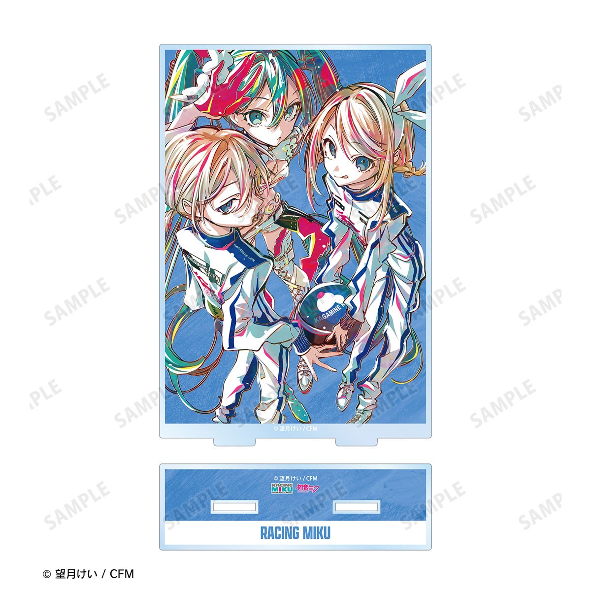 arma bianca Hatsune Miku GT Project Racing Miku 2025Ver. Ani-Art Vol.2 Big Acrylic Stand Ver. D (Anime Toy) gambar 3