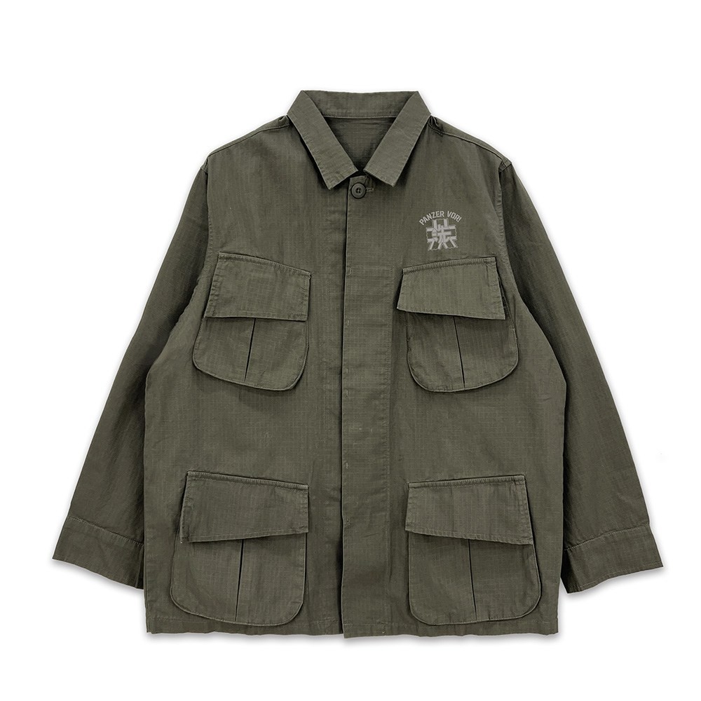 Cospa Girls und Panzer das Finale Oarai Girls High School Fatigue Jacket Ver.2.0 / Moos M Bild 3