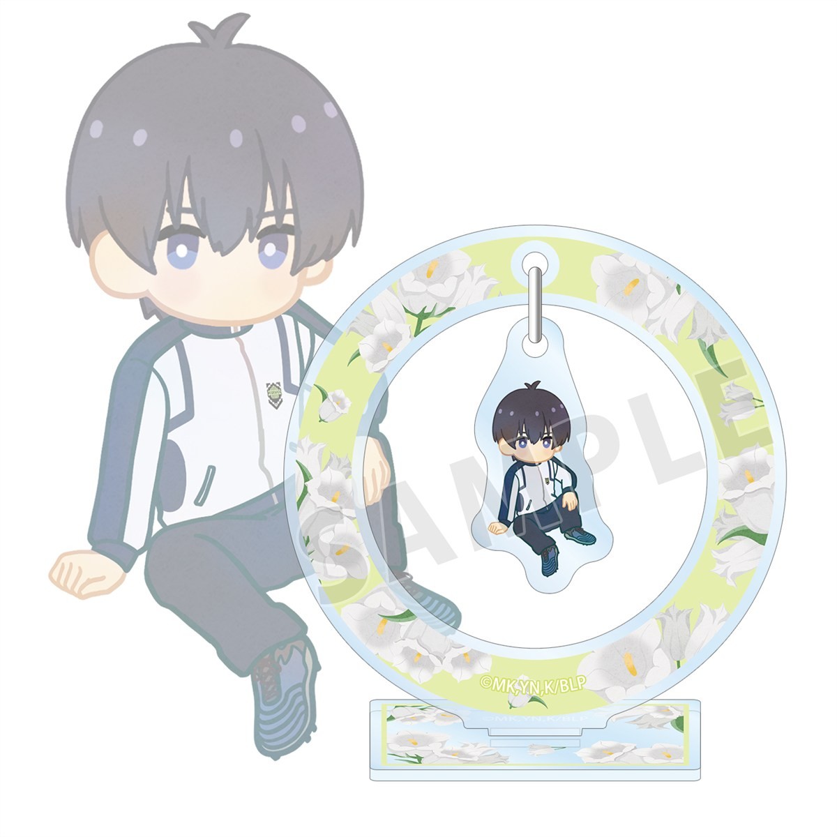 arma bianca Blue Lock Yoichi Isagi Botania Vol.2 Yurayura Acrylic Stand Bild 2