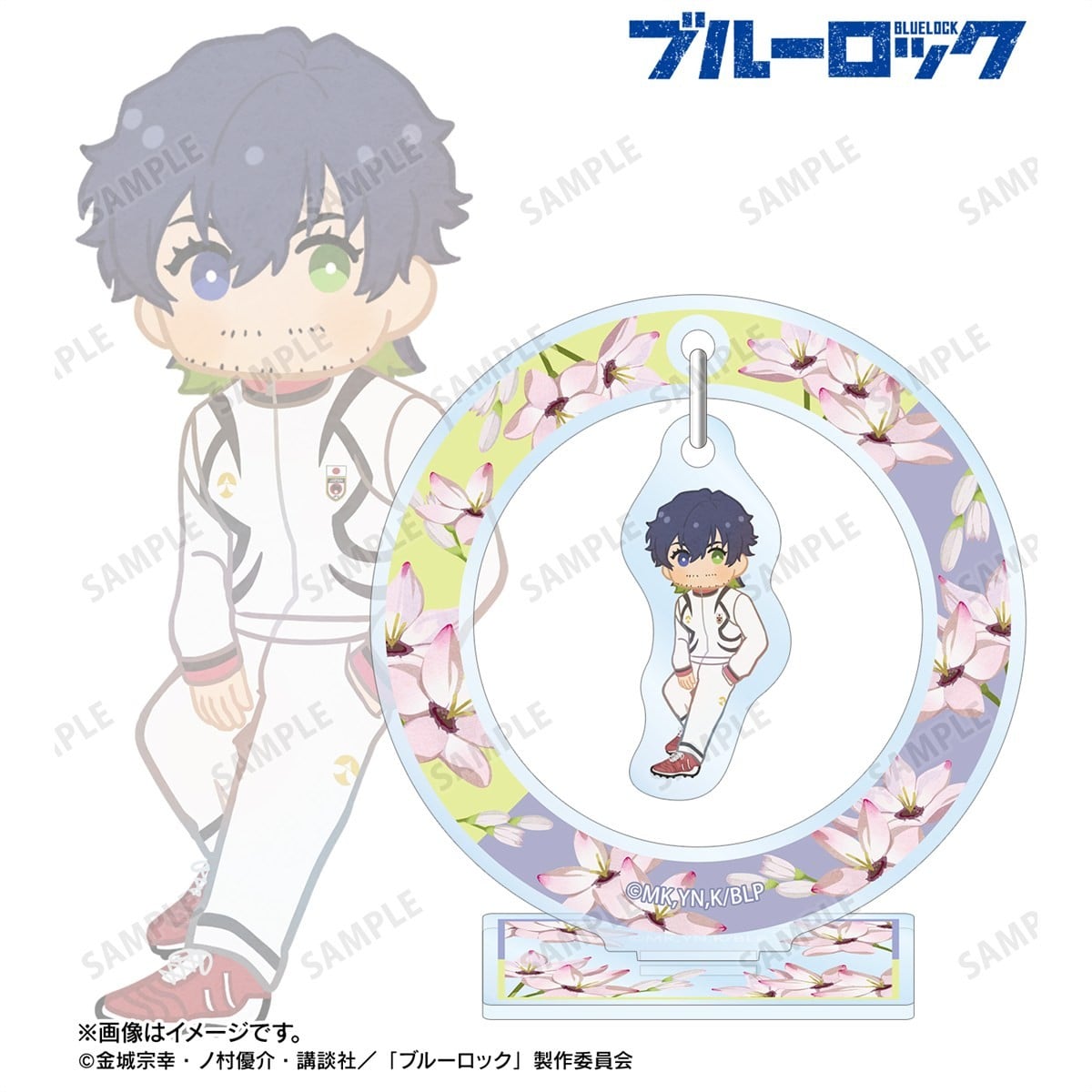 arma bianca Blue Lock Oliver Aiku Botania Vol.2 Yurayura Acrylic Stand รูปภาพ 3