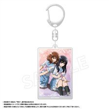 Anicraft Sound! Euphonium: The Final Chapter Layer Key Ring B Kumiko &amp; Reina(Summer School Uniform) (Anime Toy)