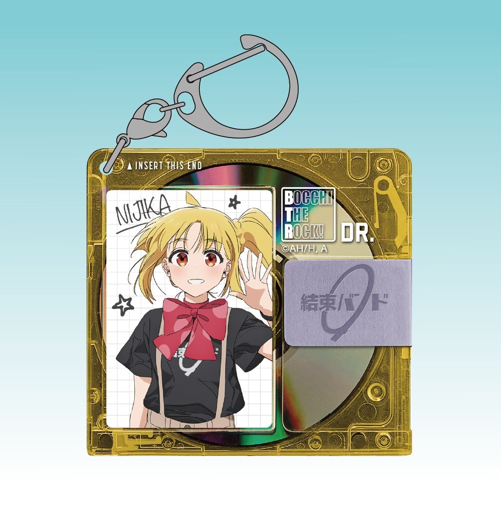 Cospa Animation [Bocchi the Rock!] Nijika Ijichi Disc Style Acryl Multi Schlüsselanhänger (Anime Toy) Bild 3