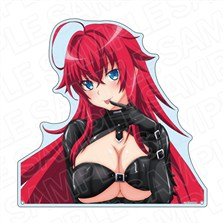 Contents Seed TV Animation High School DxD Hero Extra Large Die-cut Acrylic Board Rias Gremory Bondage Ver. (Anime Toy)