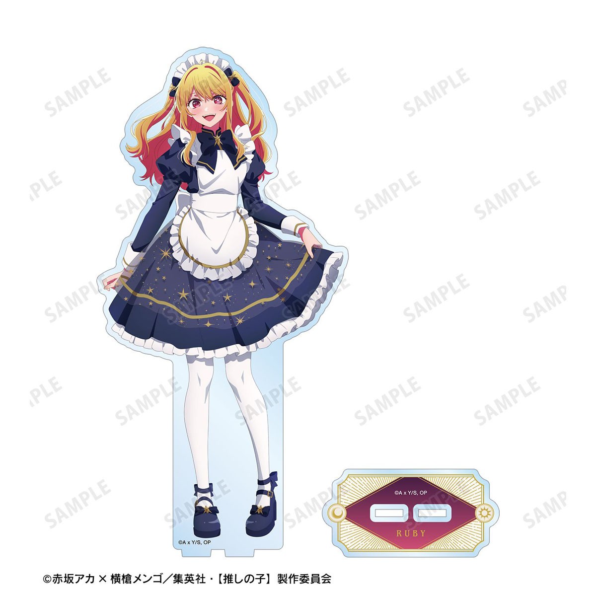 arma bianca [Oshi no Ko] Newly Illustrated Ruby Starry Sky Maid ver. BIG Acrylic Stand รูปภาพ 3
