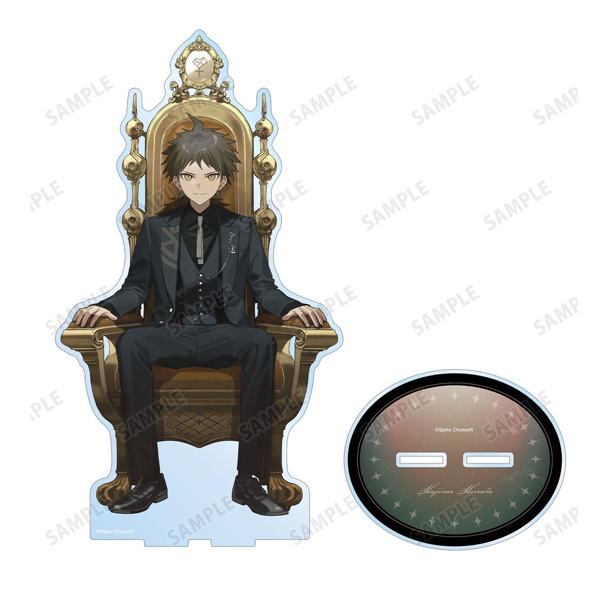 arma bianca Danganronpa Series Oyo Illustration Throne ver. Hajime Hinata Throne ver. Extra-Large Acrylic Stand (Anime Toy) Bild 3