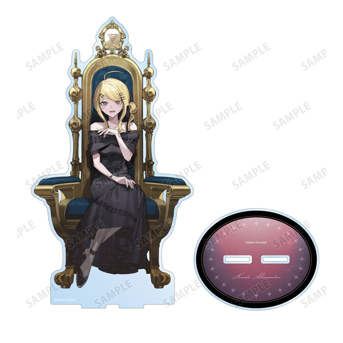 arma bianca Danganronpa Series Oyo Illustration Throne ver. Kaede Akamatsu Throne ver. Extra-Large Acrylic Stand (Anime Toy) รูปภาพ 3