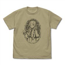 Cospa Frieren: Beyond Journey`s End Braids Frieren T-Shirt / Sand Khaki XL (Anime Toy)
