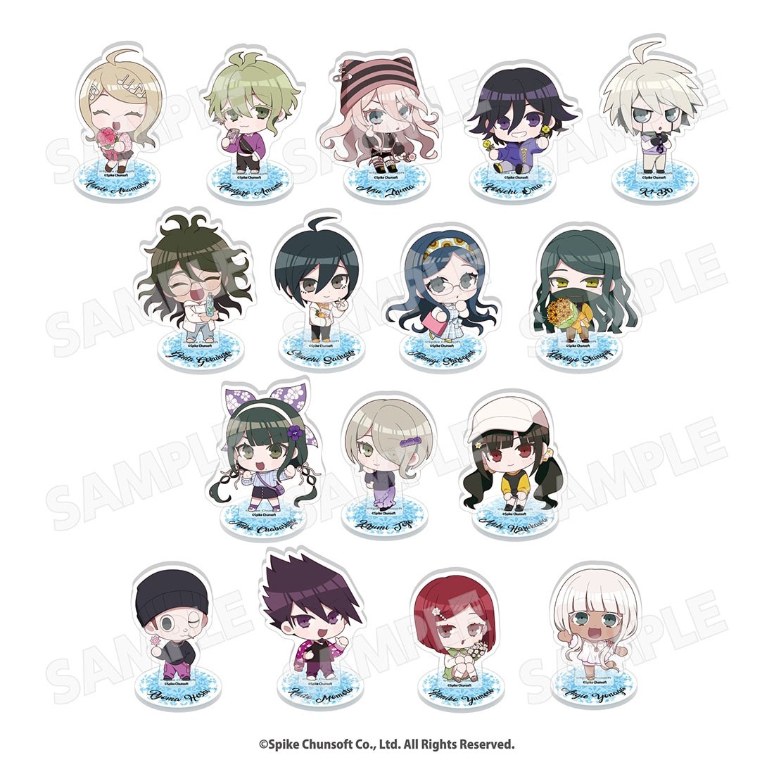 ALCOHOL New Danganronpa V3 คอลลาโบสแตนด์อะคริลิค ลิมิเต็ดอิดิชั่น แบบสุ่ม (เซ็ต 16 แบบ) (ของเล่นอนิเมะ) รูปภาพ 2