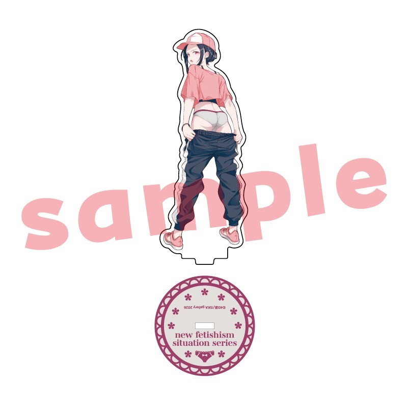 Charama Iya na Kao Sarenagara Opantsu Misete Moraitai Acrylic Stand Dance Club [Iyapan 10th Anniversary] (Anime Toy) imagen 2