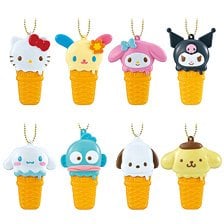 Bandai Ice Creamy Case Charm Sanrio Characters (Set of 10) (Shokugan)