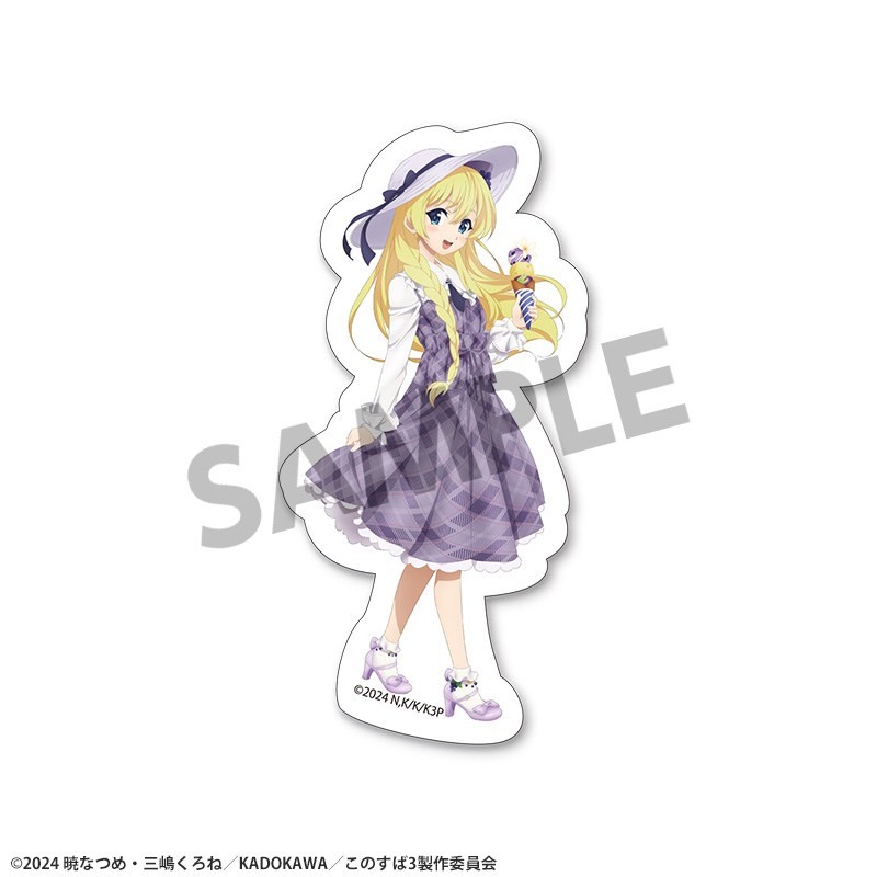 Hobby Stock KonoSuba: God's Blessing on this Wonderful World! Especially Illustrated Die-cut Sticker Iris Vacance Ver. image 2