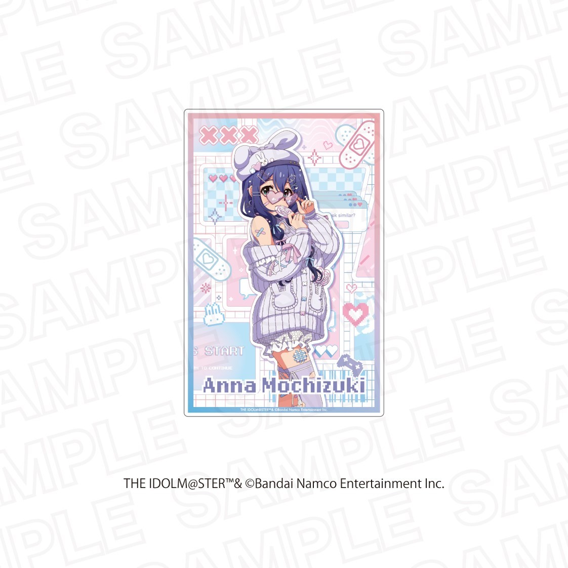 Realize The Idolm@ster Cinderella Girls x The Idolm@ster Million Live! Acrylic Panel Anna Mochizuki (Anime Toy) image 2