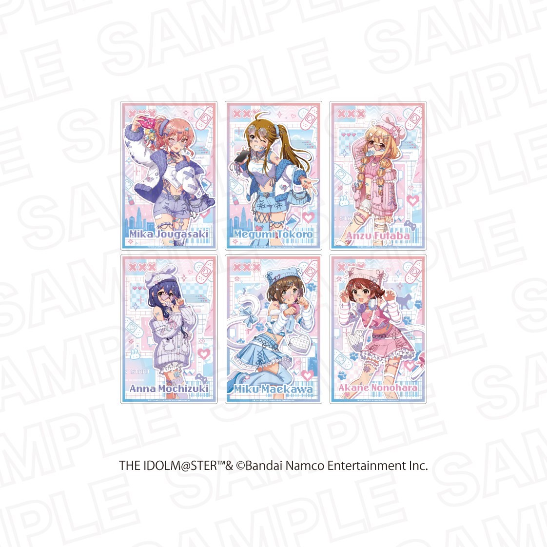 Realize The Idolm@ster Cinderella Girls x The Idolm@ster Million Live! Acrylic Panel Anna Mochizuki (Anime Toy) image 3