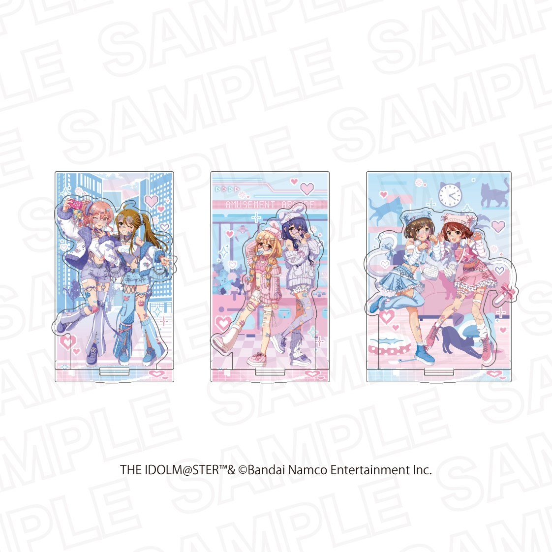 Realize The Idolm@ster Cinderella Girls x The Idolm@ster Million Live! Acrylic Stand Diorama Set B (Anime Toy) image 3
