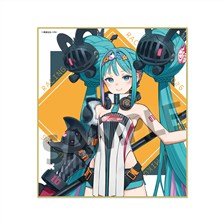 Hobby Stock Racing Miku 2026 Key Visual 1 Ver. Mini Colored Paper รูปภาพ 1