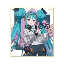Hobby Stock Racing Miku 2026 TEAM UKYO Support Ver. Mini Colored Paper รูปภาพ 1