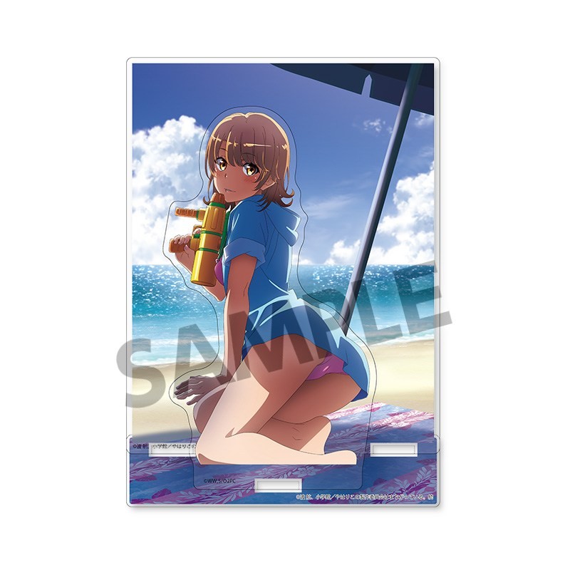 Hobby Stock My Teen Romantic Comedy Snafu Too! Acrylic Stand w/Background Iroha Isshiki Swimwear 2019 Ver. (Anime Toy) 圖片 2