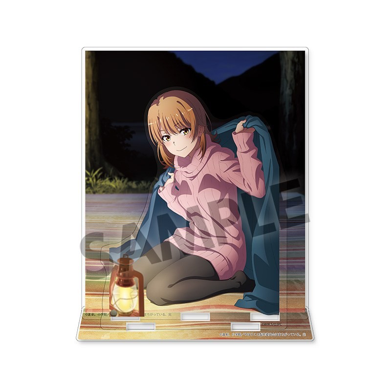 Hobby Stock My Teen Romantic Comedy Snafu Climax Acrylic Stand w/Background Iroha Isshiki Camp Ver. (Anime Toy) รูปภาพ 2