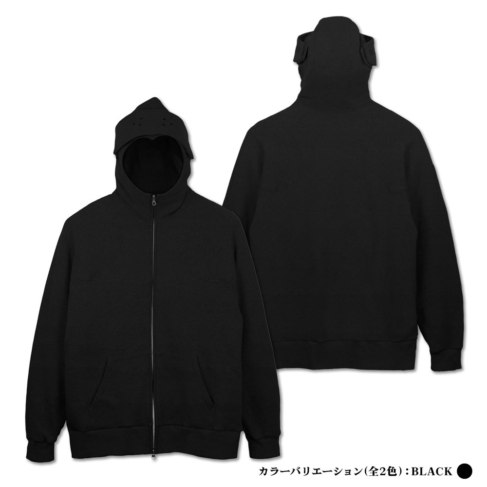 Cospa Itemya Armor Parka Ver2.0 / Black XL (Anime Toy) image 2