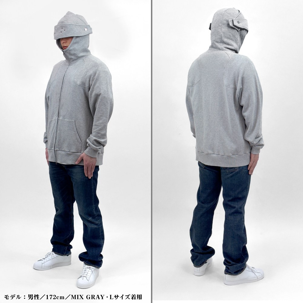 Cospa Itemya Armor Parka Ver2.0 / Black XL (Anime Toy) image 7
