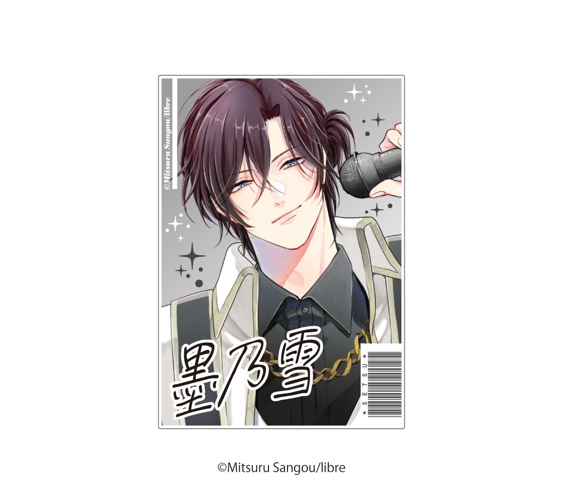 Leface Mask Danshi ha Koishitaku Nainoni. Random Acrylic Card (Set of 8) (Anime Toy) รูปภาพ 4