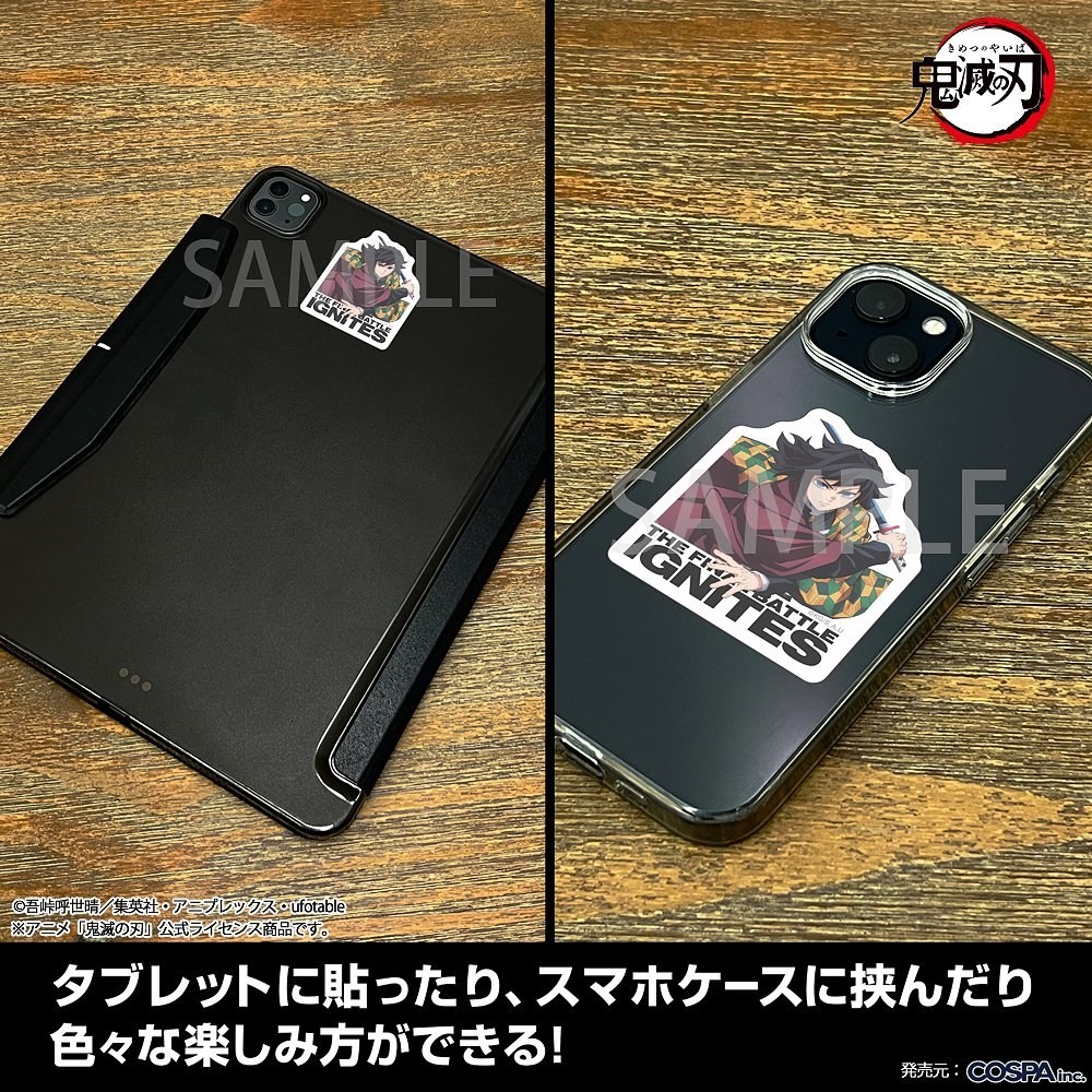 Cospa Animation [Demon Slayer: Kimetsu no Yaiba] Giyu Tomioka Mini Sticker Set Bild 4