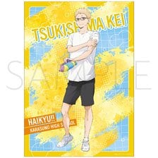 Toho Haikyu!! Clear Poster Kei Tsukishima Water Gun Ver. (Anime Toy) gambar 1