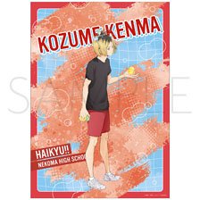 Toho Haikyu!! Clear Poster Kenma Kozume Water Gun Ver. (Anime Toy) gambar 1