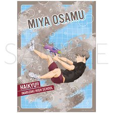 Toho Haikyu!! Clear Poster Osamu Miya Water Gun Ver. (Anime Toy)