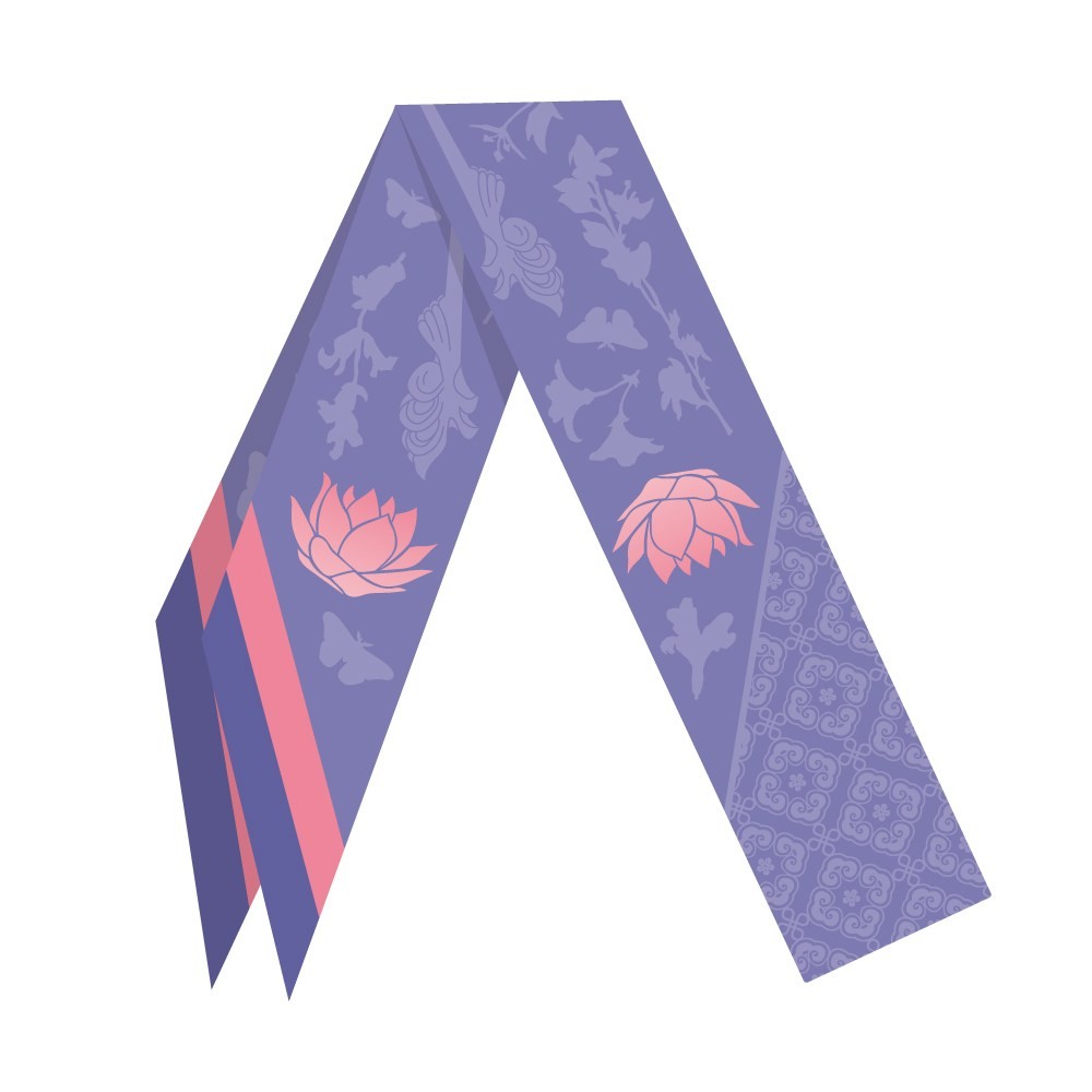 Toho The Apothecary Diaries Twilly Scarf Jinshi Summer Garden Party 2026Ver. (Anime Toy) Bild 2