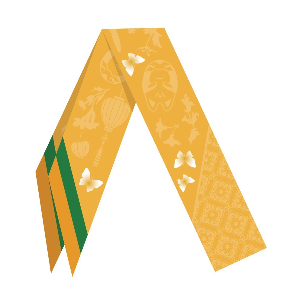 Toho The Apothecary Diaries Twilly Scarf Shisui Summer Garden Party 2026Ver. (Anime Toy) gambar 2