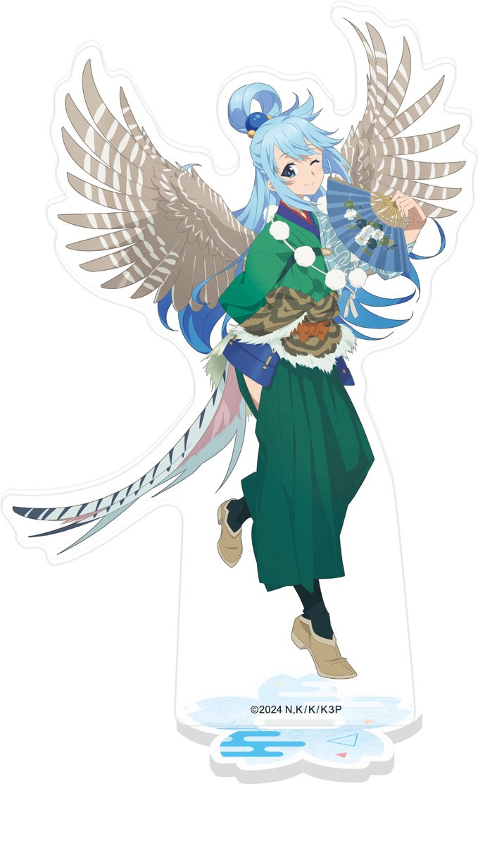 Movic KonoSuba: God's Blessing on this Wonderful World! Acrylic Stand / Aqua image 2