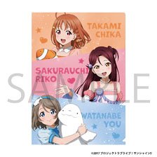 Movic Love Live! Sunshine!! Clear File / 2nd Graders Pukapuka Aqours Fair Ver.