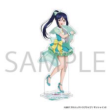 Movic Love Live! Sunshine!! Acrylic Stand / Kanan Matsuura Pukapuka Aqours Fair Ver. (Anime Toy)