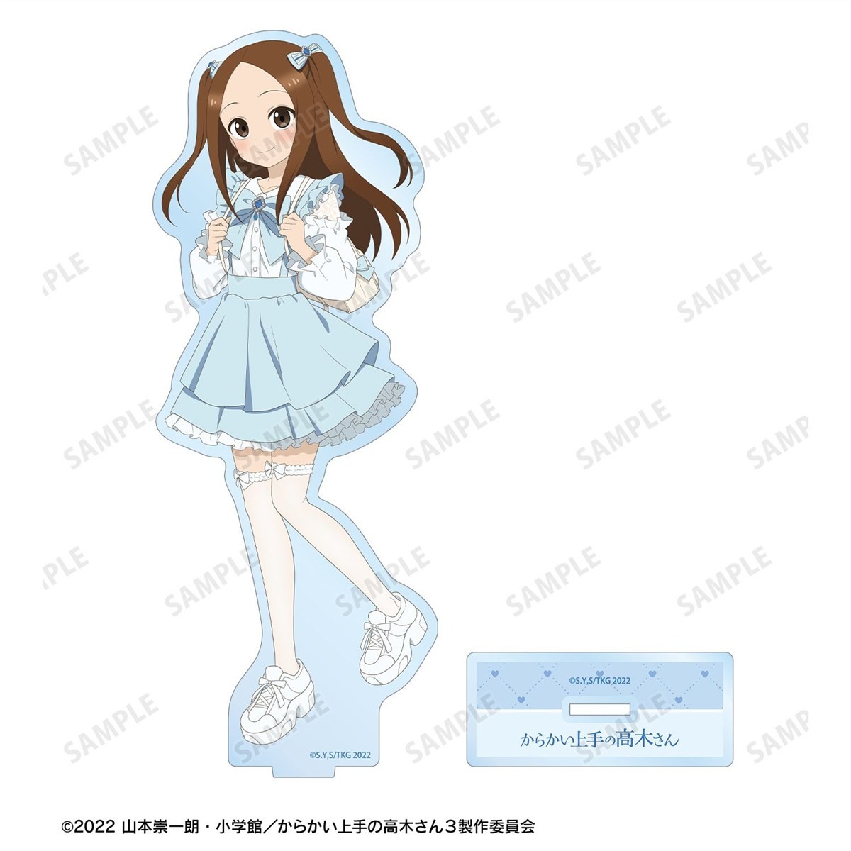 arma bianca からかい上手の高木さん【特別描き下ろし】高木さん 令和ファッションVer. ビッグアクリルスタンド 画像 4