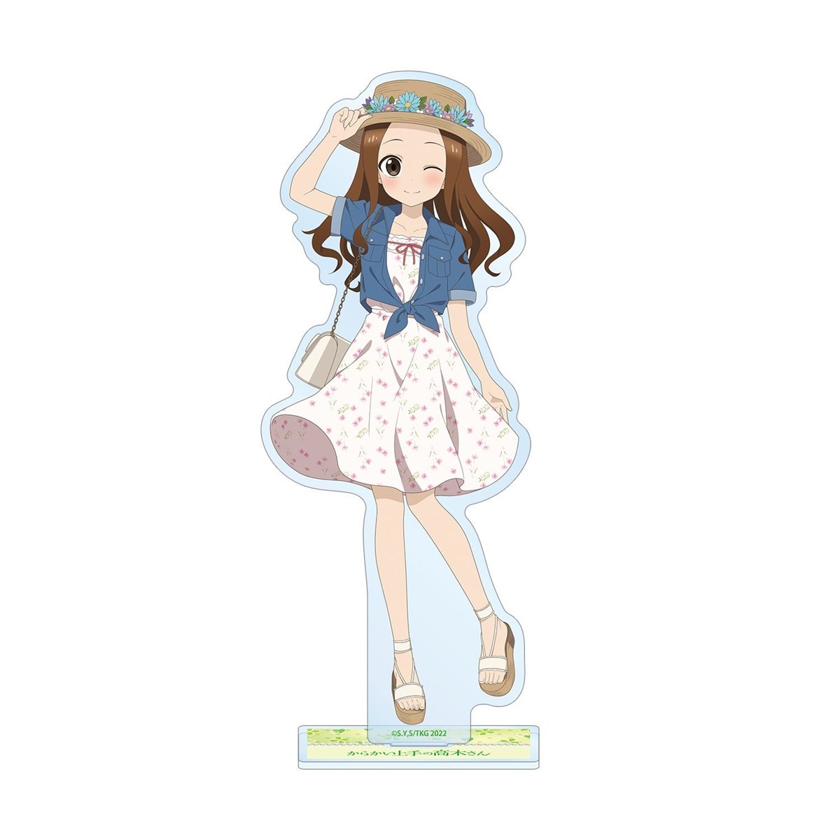 arma bianca Teasing Master Takagi-san [Especially Illustrated] Takagi-san Heisei Fashion Ver. Big Acrylic Stand (Anime Toy) รูปภาพ 2