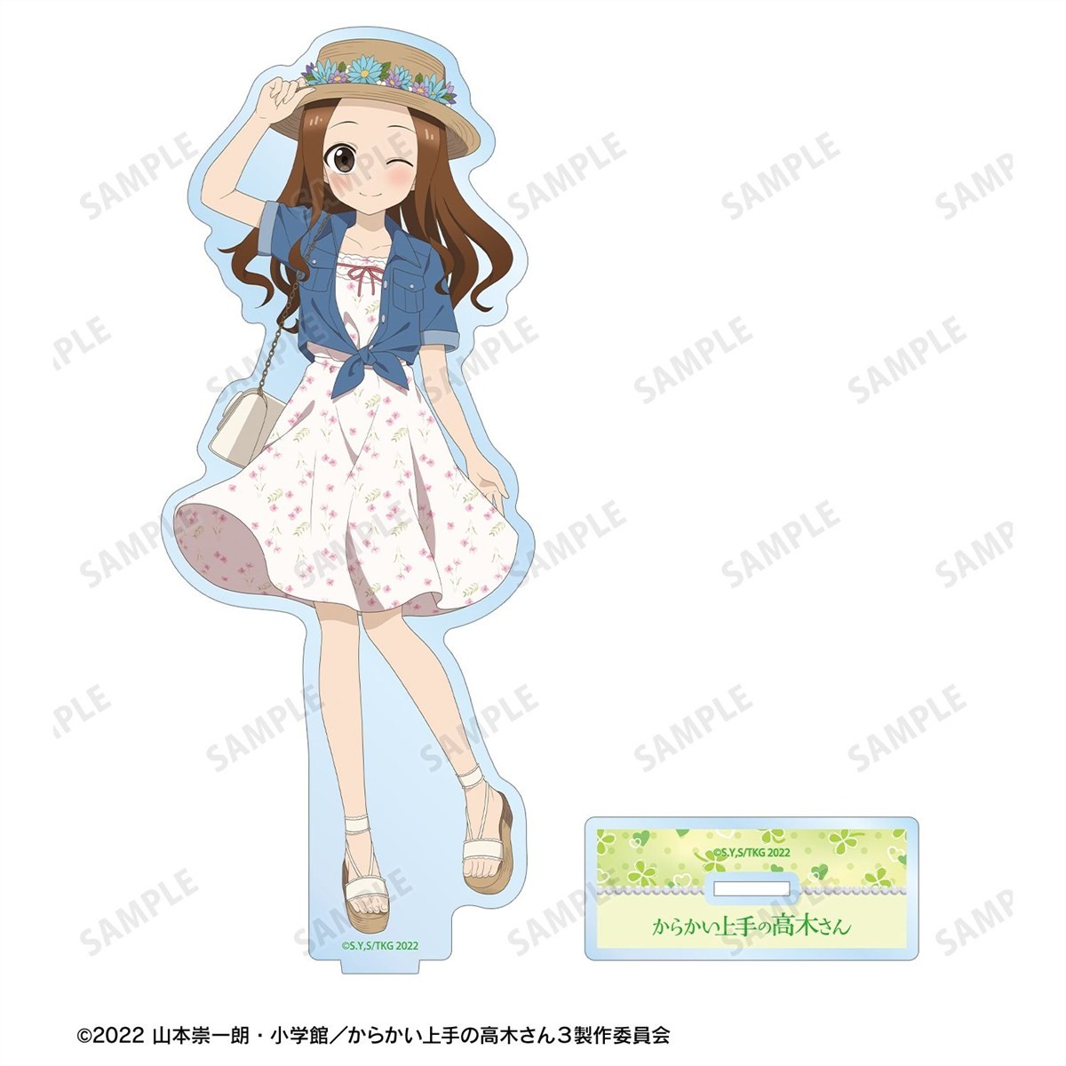 arma bianca Teasing Master Takagi-san [Especially Illustrated] Takagi-san Heisei Fashion Ver. Big Acrylic Stand (Anime Toy) รูปภาพ 4