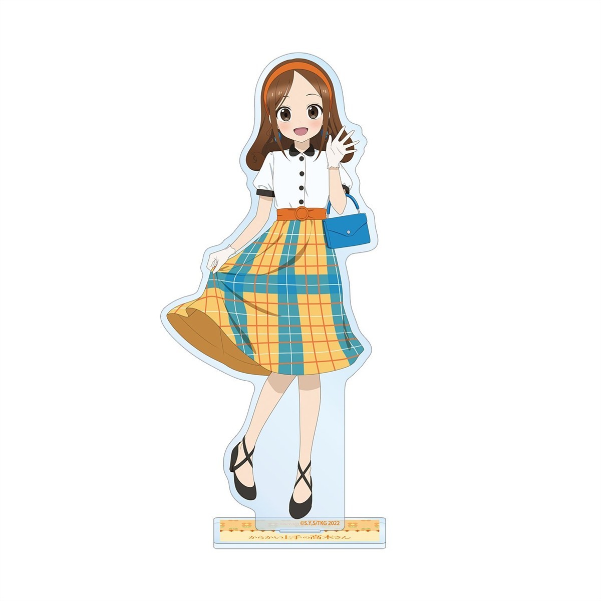 arma bianca Teasing Master Takagi-san [Especially Illustrated] Takagi-san Showa Fashion Ver. Big Acrylic Stand (Anime Toy) Bild 2