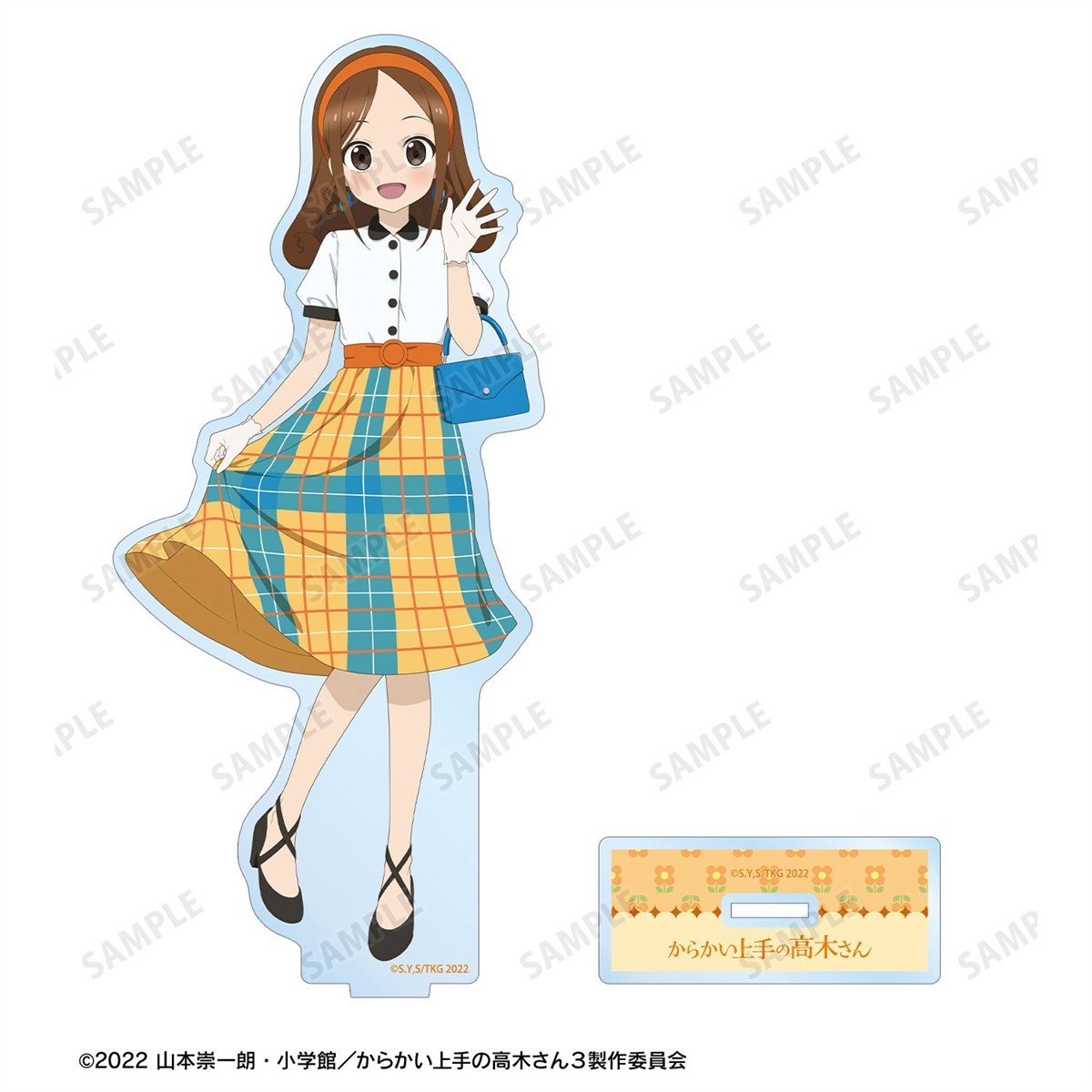 arma bianca Teasing Master Takagi-san [Especially Illustrated] Takagi-san Showa Fashion Ver. Big Acrylic Stand (Anime Toy) Bild 4