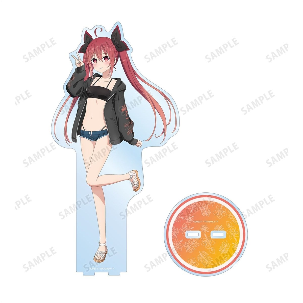 arma bianca Date A Live V [Especially Illustrated] Kotori Itsuka Beach Date Ver. Extra Large Acrylic Stand รูปภาพ 4