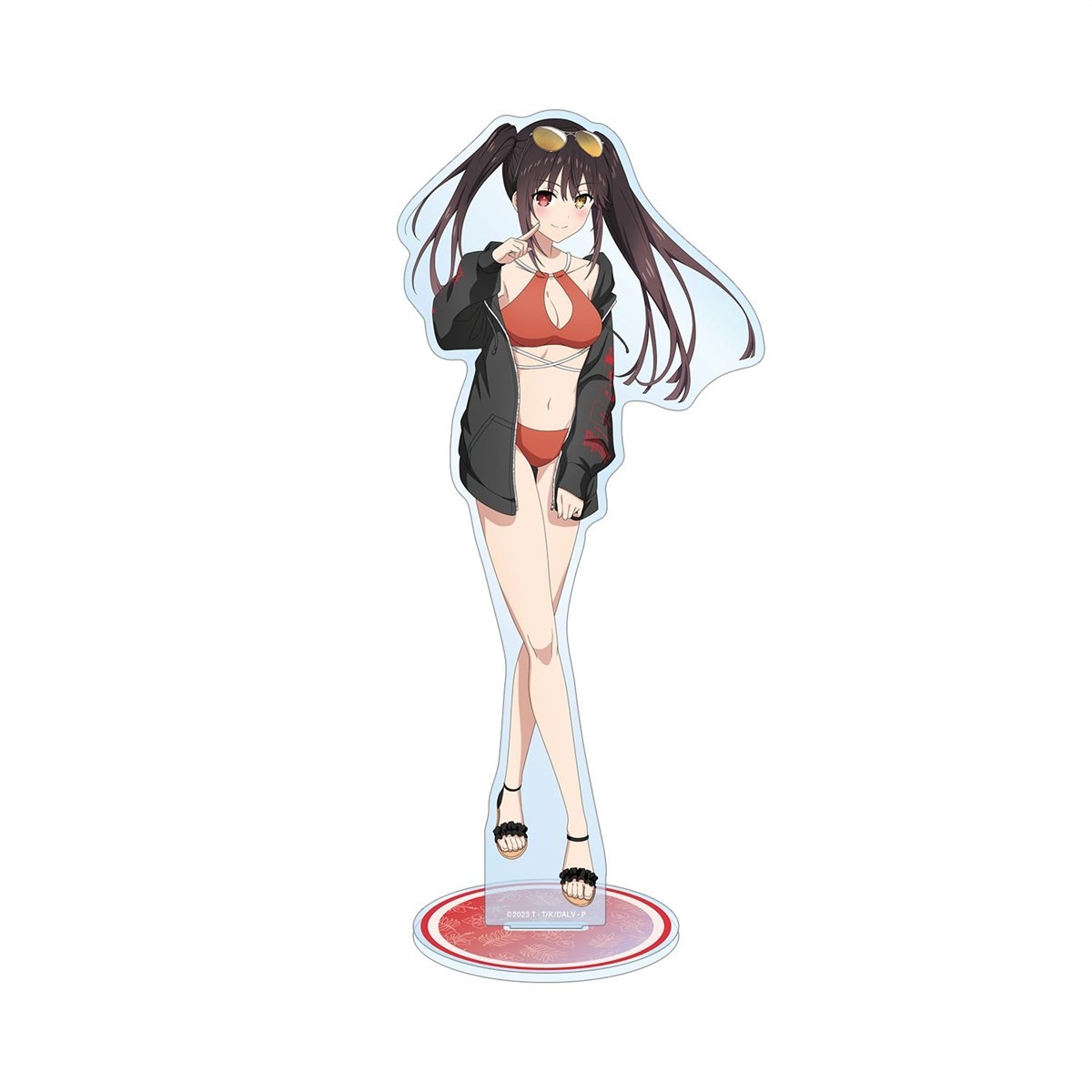 arma bianca Date A Live V [Especially Illustrated] Kurumi Tokisaki Beach Date Ver. Extra Large Acrylic Stand (Anime Toy) รูปภาพ 2