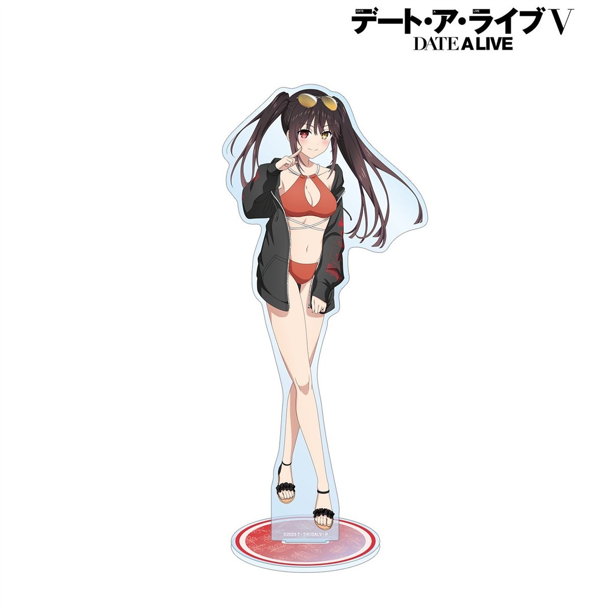 arma bianca Date A Live V [Especially Illustrated] Kurumi Tokisaki Beach Date Ver. Extra Large Acrylic Stand (Anime Toy) รูปภาพ 3