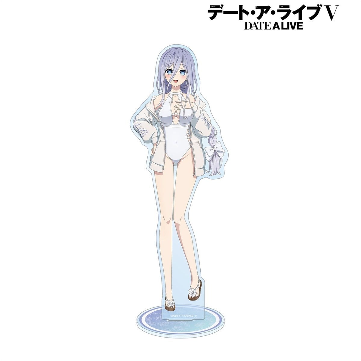 arma bianca Date A Live V [Especially Illustrated] Mio Takamiya Beach Date Ver. Extra Large Acrylic Stand รูปภาพ 3