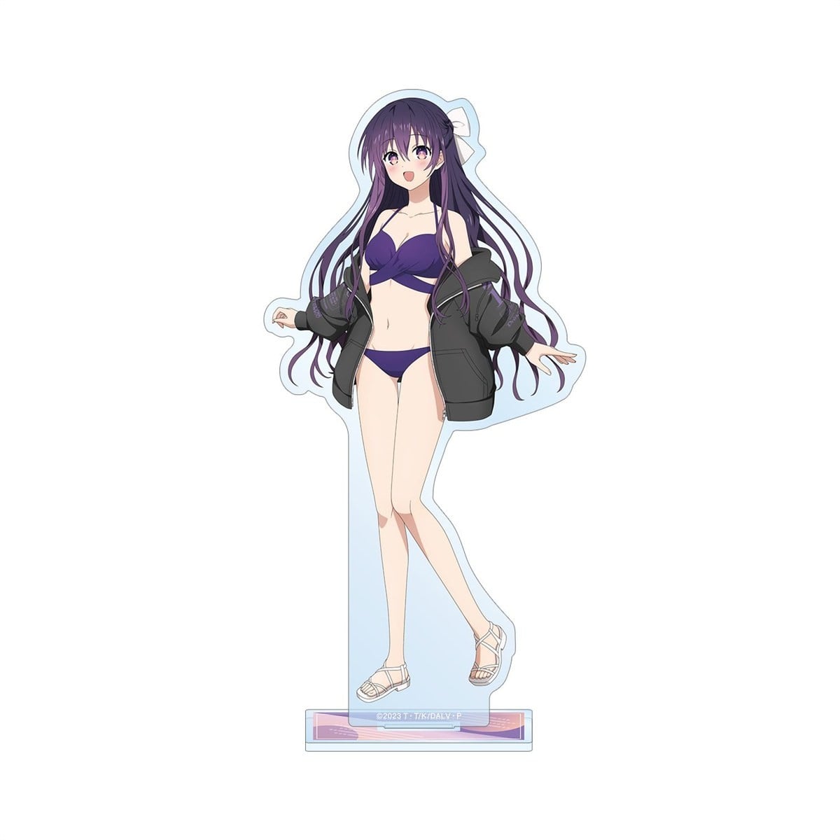 arma bianca Date A Live V [Especially Illustrated] Tohka Yatogami Beach Date Ver. Big Acrylic Stand รูปภาพ 2