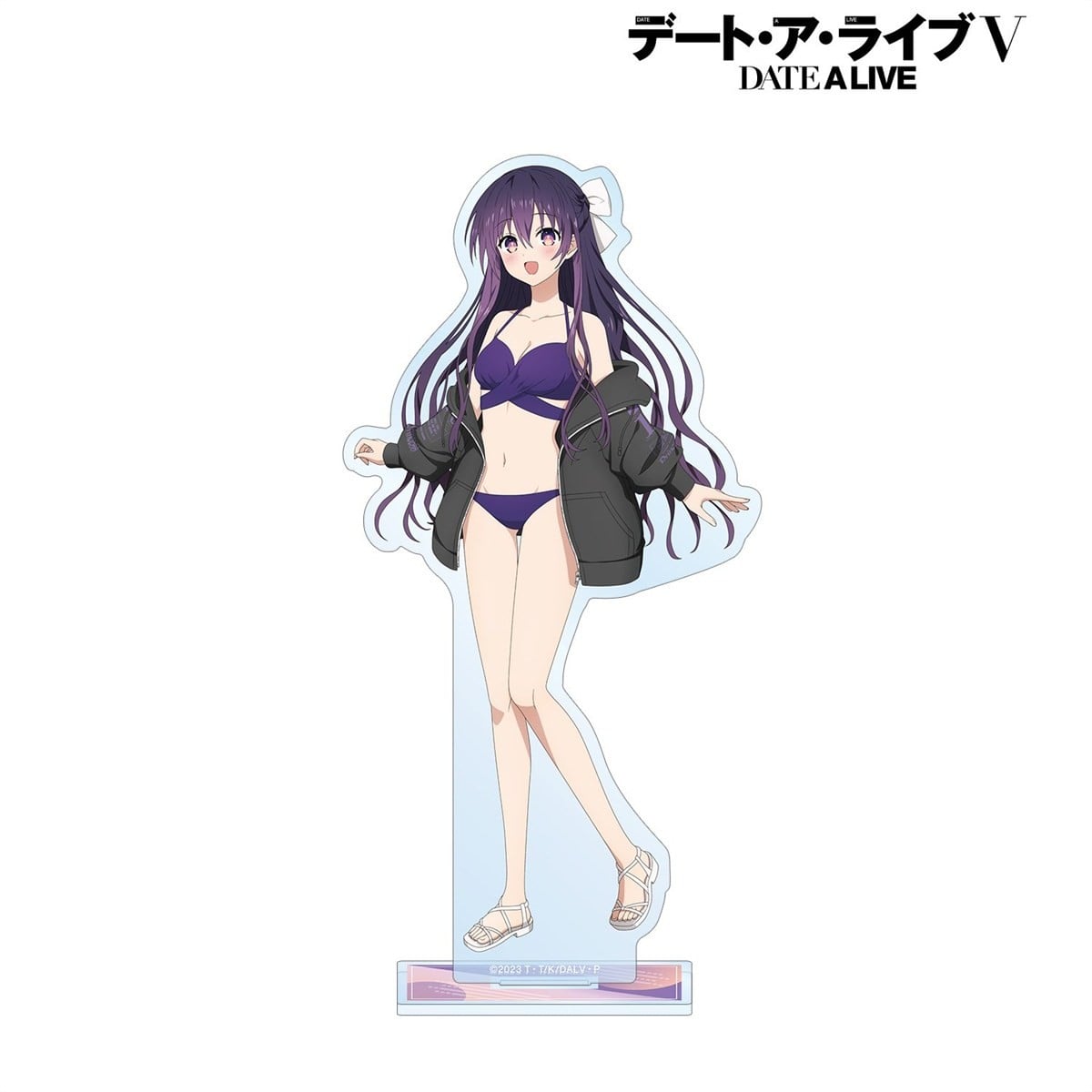 arma bianca Date A Live V [Especially Illustrated] Tohka Yatogami Beach Date Ver. Big Acrylic Stand รูปภาพ 3