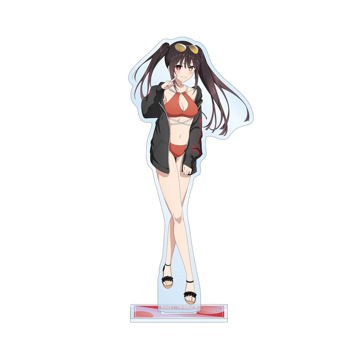 arma bianca Date A Live V [Especially Illustrated] Kurumi Tokisaki Beach Date Ver. Big Acrylic Stand รูปภาพ 2